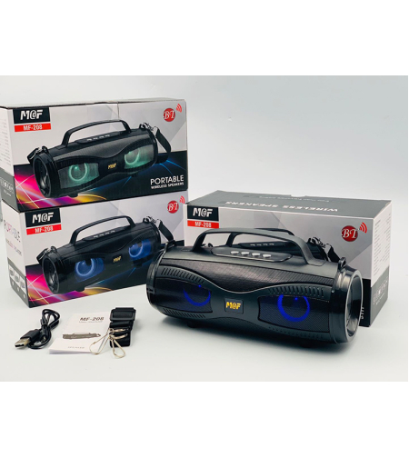 Безжична тонколона Bluetooth - MF-208 - 882221 - Сива