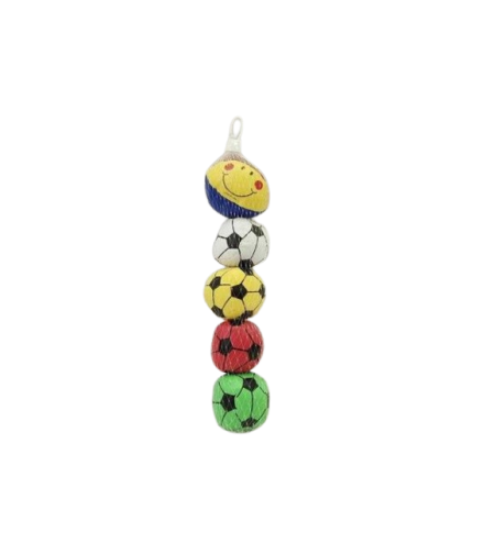 Комплект от 5 броя меки топки за игра - 0648-46A - 222057