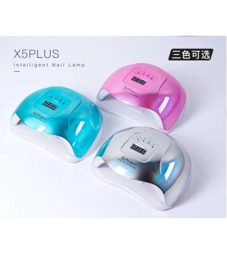 Професионална UV / LED лампа за маникюр и педикюр  - SUN X5 PLUS - 631316 - Розова