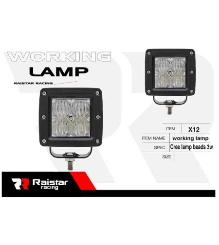 Автомобилен LED фар- R -D12601C -x12 - 110039