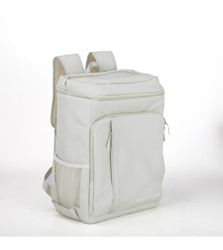 Aesthetic Insulated Backpack With 6 Zipper Compartments