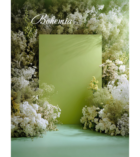 Пролетен фотографски фон с цветя 108