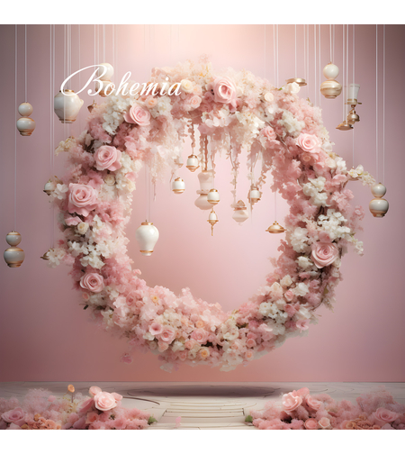 Пролетен фотографски фон с цветя 29