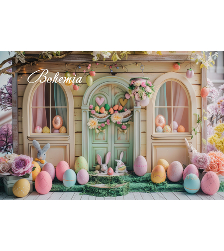 Пролетен Великденски фотографски фон 72