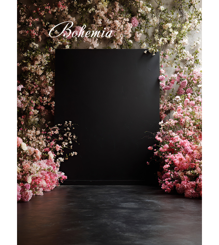 Пролетен фотографски фон с цветя 131