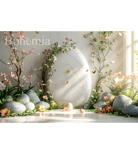 Пролетен Великденски фотографски фон 27