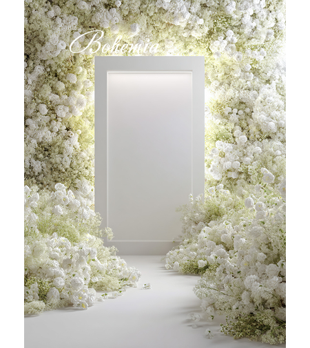 Пролетен фотографски фон с цветя 149