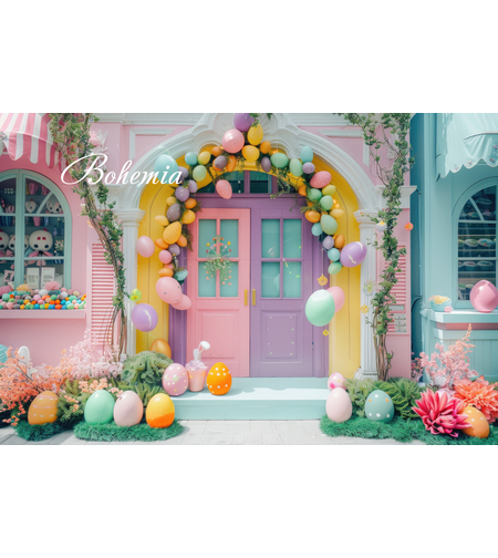 Пролетен Великденски фотографски фон 68