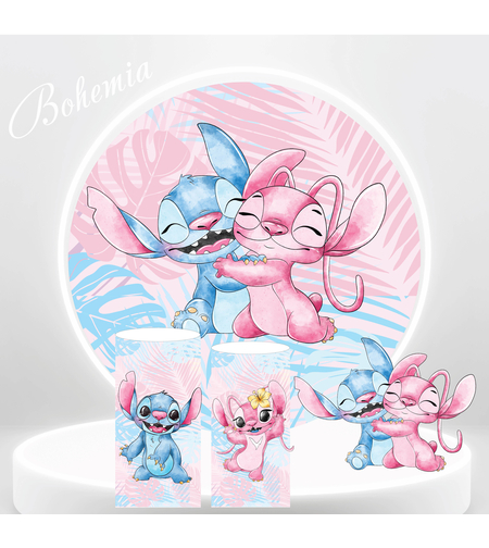 Фон винил Стич