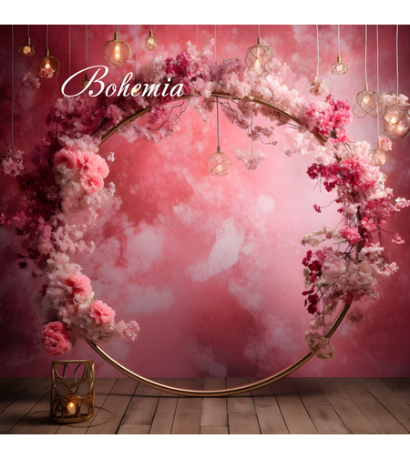 Пролетен фотографски фон с цветя 18