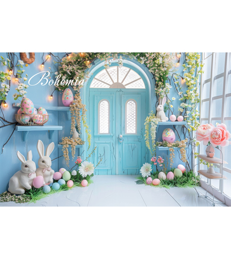 Пролетен Великденски фотографски фон 70