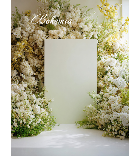 Пролетен фотографски фон с цветя 109