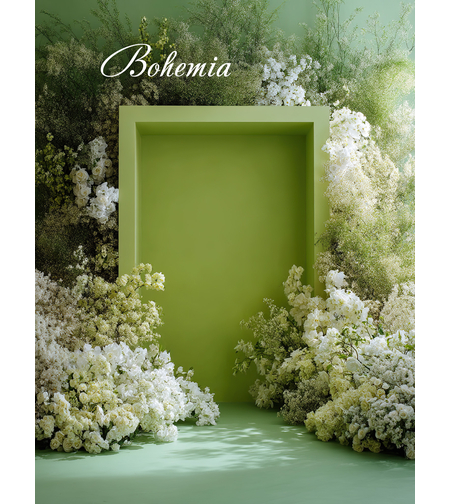 Пролетен фотографски фон с цветя 127