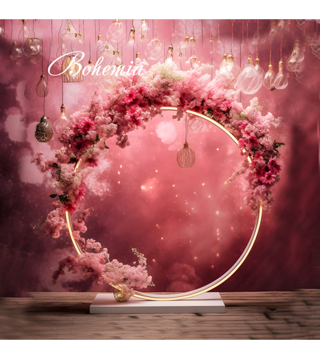 Пролетен фотографски фон с цветя 13