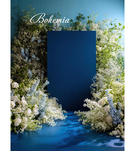 Пролетен фотографски фон с цветя 133