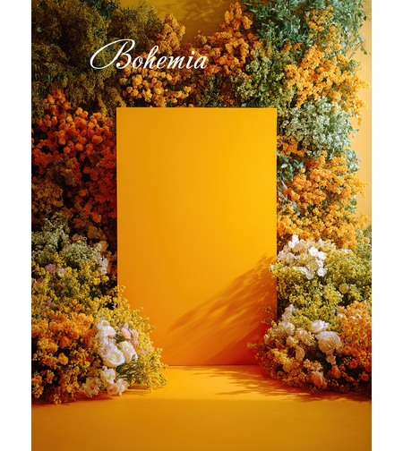 Пролетен фотографски фон с цветя 87