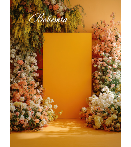 Пролетен фотографски фон с цветя 144