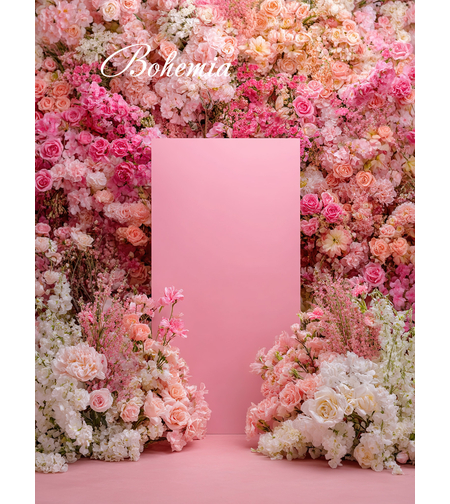 Пролетен фотографски фон с цветя 69