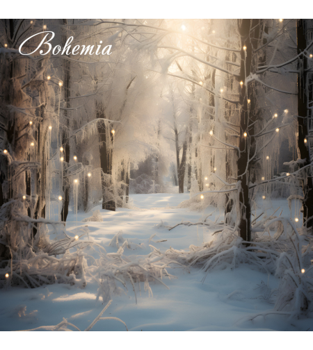 Коледен фон - пейзаж 03