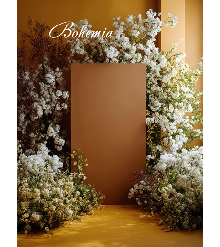 Пролетен фотографски фон с цветя 65