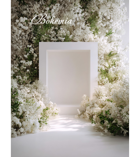 Пролетен фотографски фон с цветя 111