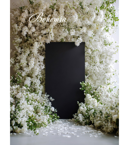 Пролетен фотографски фон с цветя 107