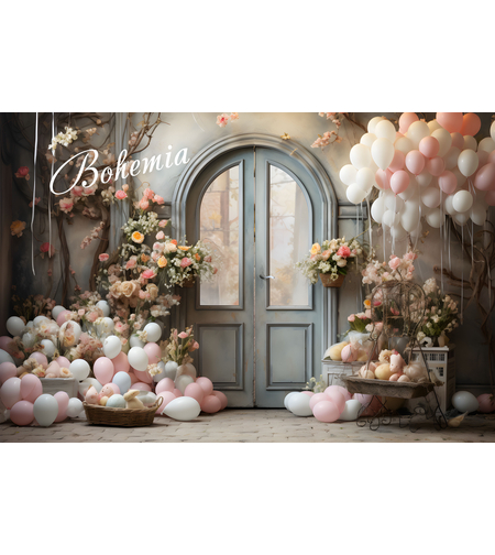 Пролетен Великденски фотографски фон 45