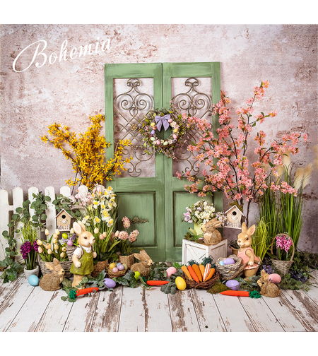 Пролетен Великденски фотографски фон 58