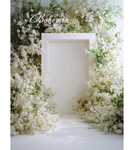 Пролетен фотографски фон с цветя 135