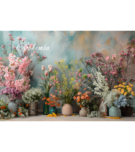 Пролетен Великденски фотографски фон 49