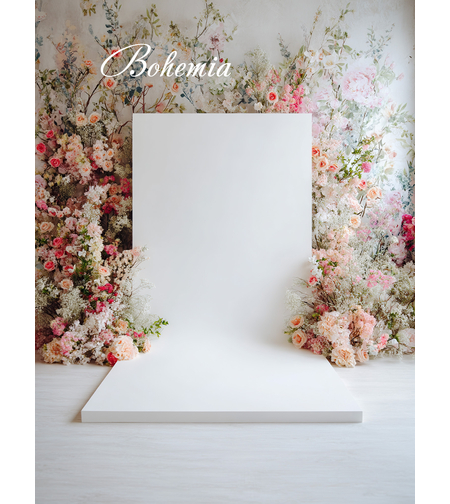 Пролетен фотографски фон с цветя 102