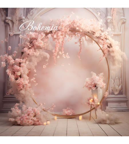 Пролетен фотографски фон с цветя 17