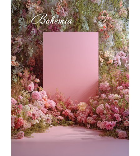 Пролетен фотографски фон с цветя 70