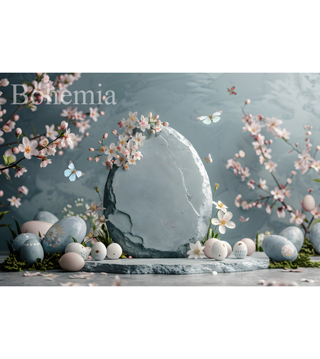 Пролетен Великденски фотографски фон 30