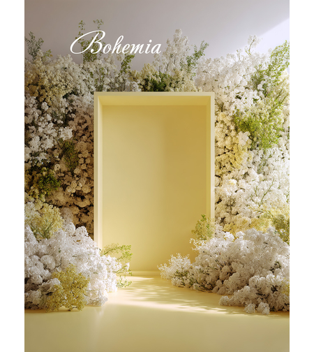 Пролетен фотографски фон с цветя 148