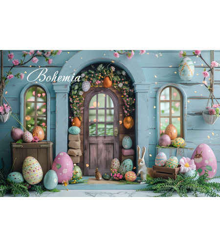 Пролетен Великденски фотографски фон 67