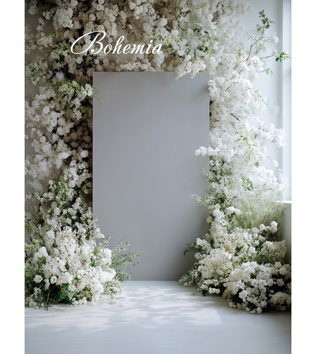 Пролетен фотографски фон с цветя 150