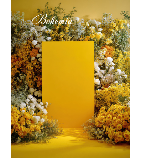 Пролетен фотографски фон с цветя 81