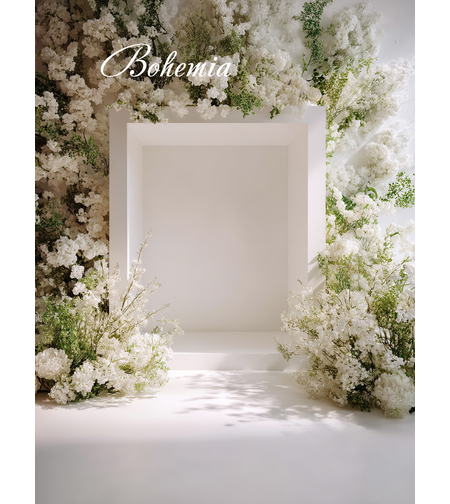 Пролетен фотографски фон с цветя 89