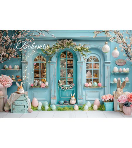 Пролетен Великденски фотографски фон 64