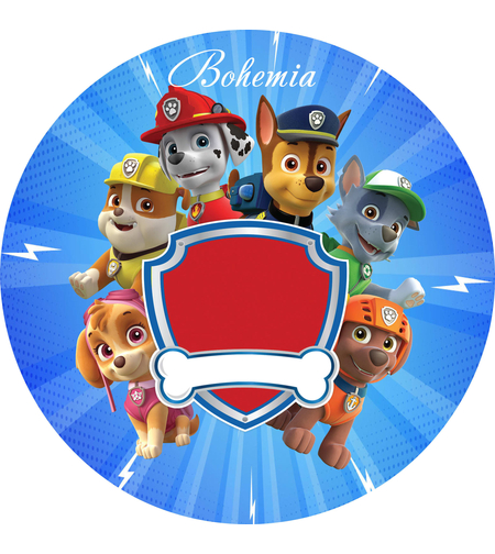 Фон винил Пес Патрул