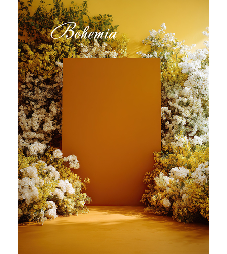 Пролетен фотографски фон с цветя 90