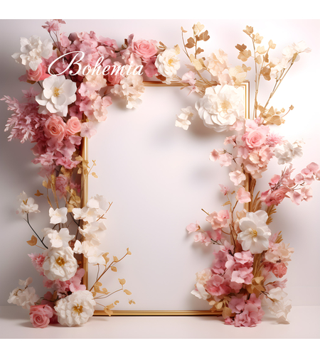 Пролетен фотографски фон с цветя 41