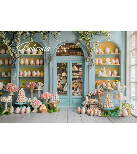 Пролетен Великденски фотографски фон 71