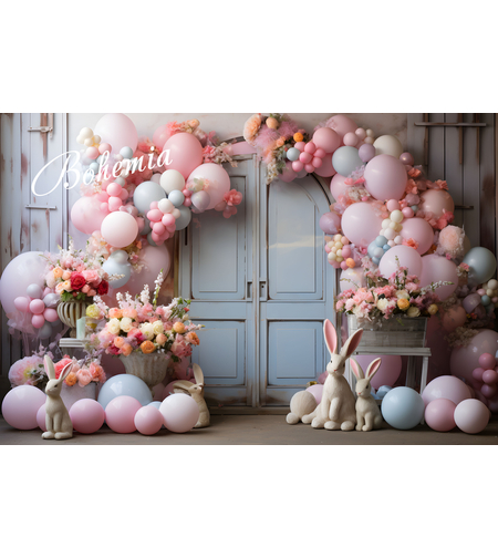 Пролетен Великденски фотографски фон 47