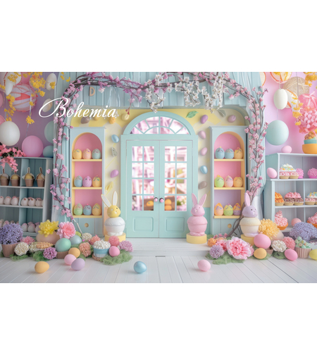 Пролетен Великденски фотографски фон 95