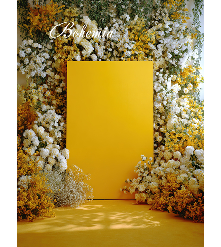 Пролетен фотографски фон с цветя 63