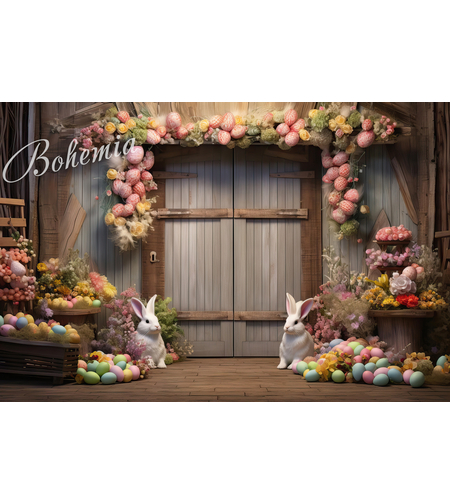 Пролетен Великденски фотографски фон 20