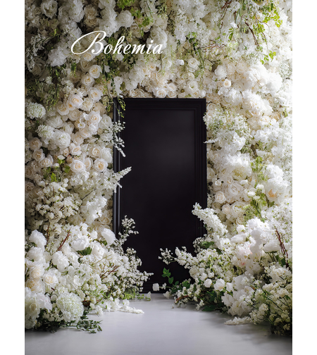 Пролетен фотографски фон с цветя 115