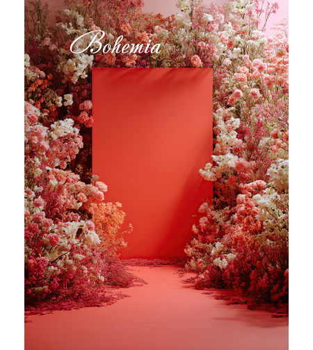 Пролетен фотографски фон с цветя 57